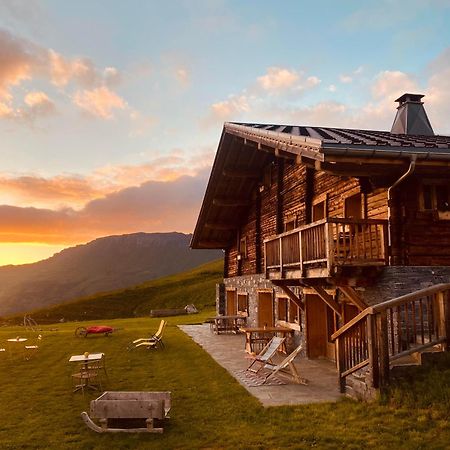 Chambres Et Tables D'Hotes Le Choton A Nono - Col Du Joly Beaufortain Hauteluce Εξωτερικό φωτογραφία