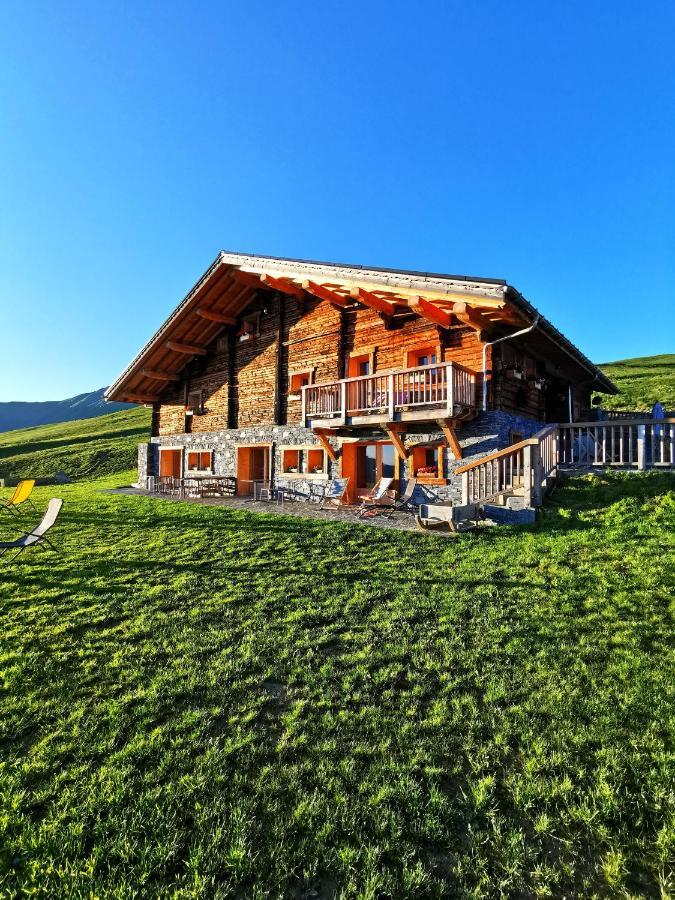 Chambres Et Tables D'Hotes Le Choton A Nono - Col Du Joly Beaufortain Hauteluce Εξωτερικό φωτογραφία