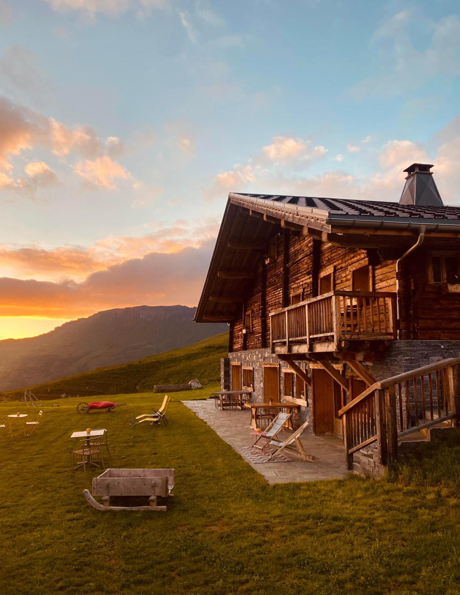 Chambres Et Tables D'Hotes Le Choton A Nono - Col Du Joly Beaufortain Hauteluce Εξωτερικό φωτογραφία